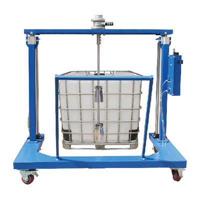 1000升IBC吨桶 推车式气动升降搅拌机 HXITC-V8-DFY400